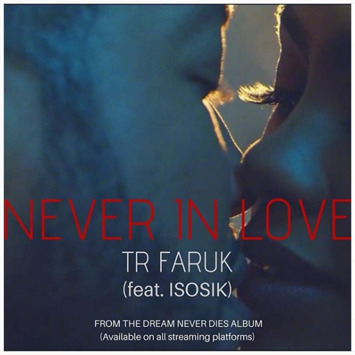 never in love featuring Isosik